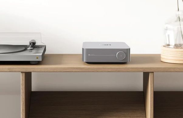 Підсилювач зі стрімером Wiim Amp Silver