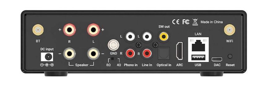 Підсилювач з функцією стрімінгу Arylic H50 Wireless Stereo Amplifier